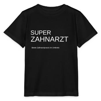 Super Zahnarzt - Stanley/Stella Kinder T-Shirt MINI CREATOR  - Schwarz - Vorne - Mikhail (115cm)