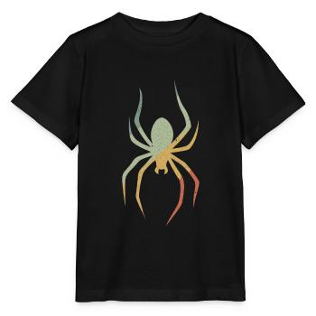 araignée - T-shirt bio MINI CREATOR Stanley/Stella Enfant - noir - Devant - Mikhail (115cm)