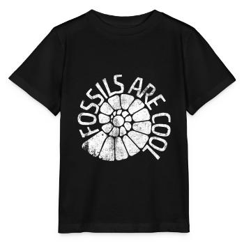 Fossilien sind cool - Stanley/Stella Kinder T-Shirt MINI CREATOR  - Schwarz - Vorne - Mikhail (115cm)
