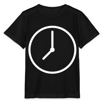 HORLOGE - T-shirt bio MINI CREATOR Stanley/Stella Enfant - noir - Devant - Mikhail (115cm)