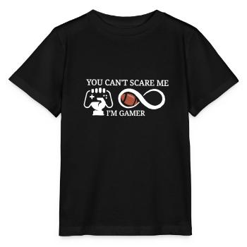 Gamer Geschenk für Footballer Rugby Spieler Kinder - Stanley/Stella Kinder T-Shirt MINI CREATOR  - Schwarz - Vorne - Mikhail (115cm)