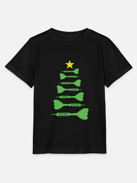 Christmas Darts Weihnachten Dart Xmas Darten - Stanley/Stella Kinder T-Shirt MINI CREATOR - Schwarz