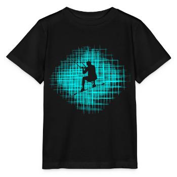 Kiter - Stanley/Stella Kinder T-Shirt MINI CREATOR  - Schwarz - Vorne - Mikhail (115cm)