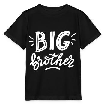 großer bruder rg - Stanley/Stella Kinder T-Shirt MINI CREATOR  - Schwarz - Vorne - Mikhail (115cm)