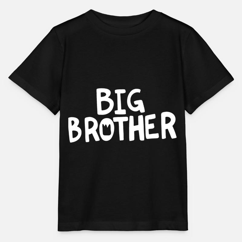 big brother - Stanley/Stella MINI CREATOR Kids’ T-Shirt - black