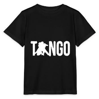 logo de tango - T-shirt bio MINI CREATOR Stanley/Stella Enfant - noir - Devant - Mikhail (115cm)