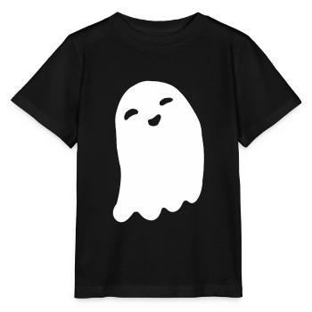 Fantôme fantôme déguisement fantôme fantôme halloween - T-shirt bio MINI CREATOR Stanley/Stella Enfant - noir - Devant - Mikhail (115cm)