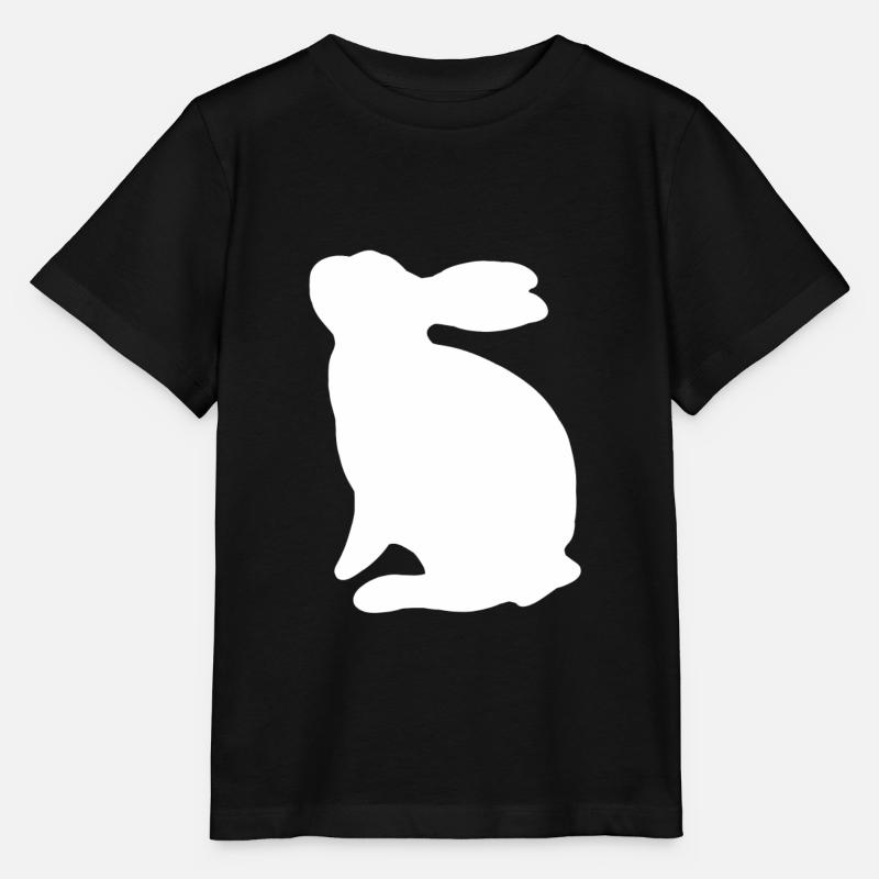 Bunny Easter Bunny Bunny Cadeau pour animaux de compagnie - T-shirt bio MINI CREATOR Stanley/Stella Enfant - noir
