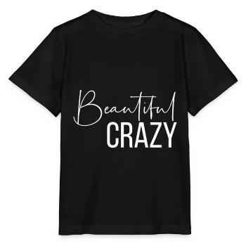 Beautiful Crazy - T-shirt bio MINI CREATOR Stanley/Stella Enfant - noir - Devant - Mikhail (115cm)