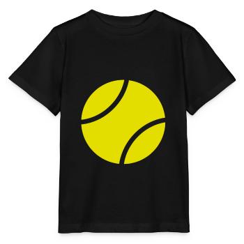 Tennis Ball Ball Sport Tennis Gift Ball Sport - Stanley/Stella MINI CREATOR Kids’ T-Shirt - black - Front - Mikhail (115cm)