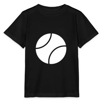 Balle de tennis balle sport balle de tennis sport cadeau - T-shirt bio MINI CREATOR Stanley/Stella Enfant - noir - Devant - Mikhail (115cm)