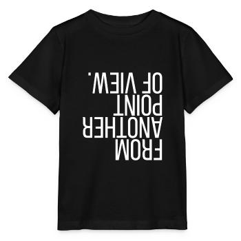 D'un autre point de vue. - T-shirt bio MINI CREATOR Stanley/Stella Enfant - noir - Devant - Mikhail (115cm)