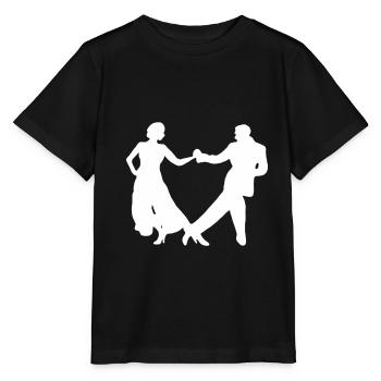 Tango Tänzerin Salsa Geschenk Tanzpaar Tanzen Tanz - Stanley/Stella Kinder T-Shirt MINI CREATOR  - Schwarz - Vorne - Mikhail (115cm)