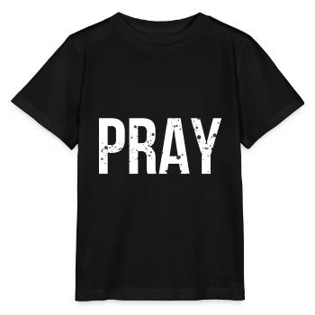 Prier - T-shirt bio MINI CREATOR Stanley/Stella Enfant - noir - Devant - Mikhail (115cm)