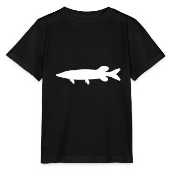 Fish marine animals shark fishes animal fish marine animal - Stanley/Stella MINI CREATOR Kids’ T-Shirt - black - Front - Mikhail (115cm)