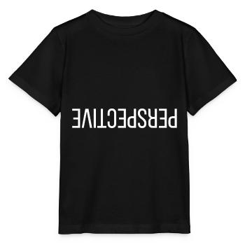 Perspective - T-shirt bio MINI CREATOR Stanley/Stella Enfant - noir - Devant - Mikhail (115cm)
