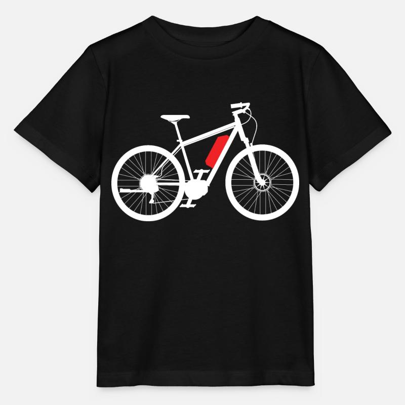 Vélo électrique - T-shirt bio MINI CREATOR Stanley/Stella Enfant - noir