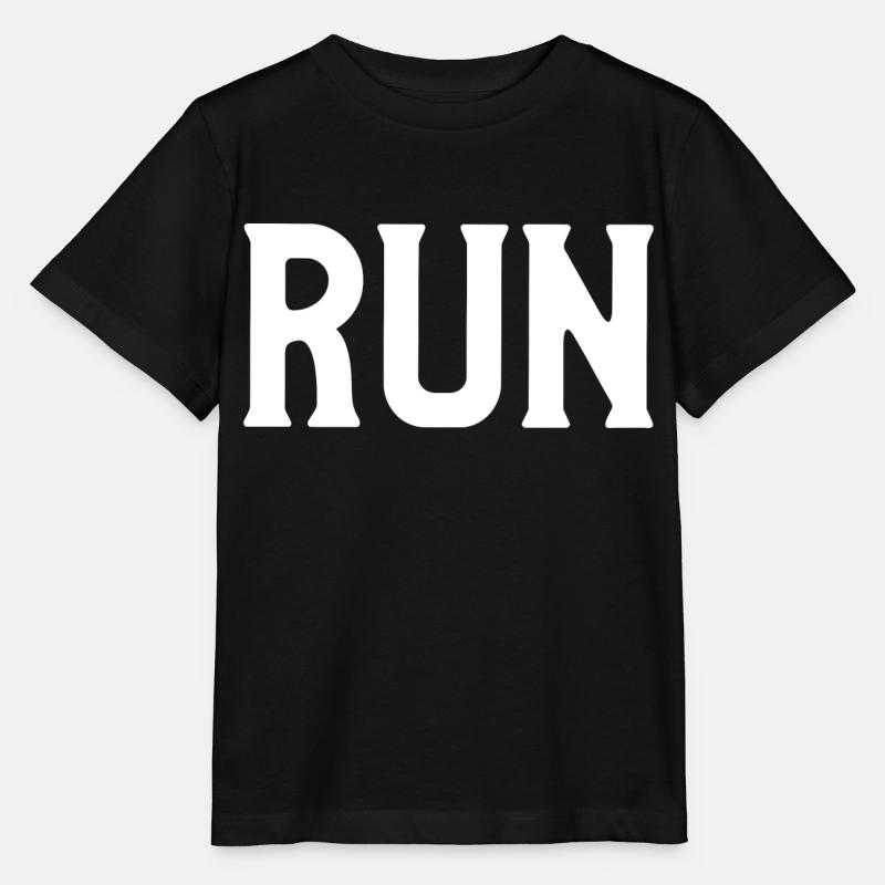 run - T-shirt bio MINI CREATOR Stanley/Stella Enfant - noir