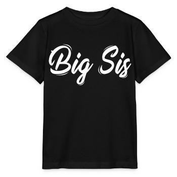 Große Schwester - Stanley/Stella Kinder T-Shirt MINI CREATOR  - Schwarz - Vorne - Mikhail (115cm)