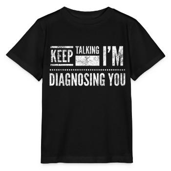 Psychologie Therapeut - Stanley/Stella Kinder T-Shirt MINI CREATOR  - Schwarz - Vorne - Mikhail (115cm)