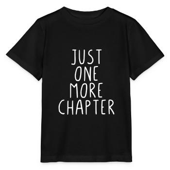 Just one more chapter - T-shirt bio MINI CREATOR Stanley/Stella Enfant - noir - Devant - Mikhail (115cm)