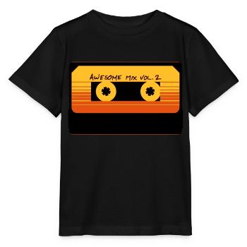 AWESOME MIX Vol. 2 - T-shirt bio MINI CREATOR Stanley/Stella Enfant - noir - Devant - Mikhail (115cm)