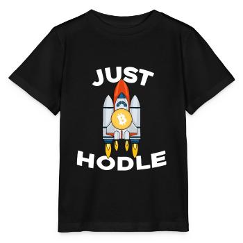 Bitcoin - Stanley/Stella Kinder T-Shirt MINI CREATOR  - Schwarz - Vorne - Mikhail (115cm)