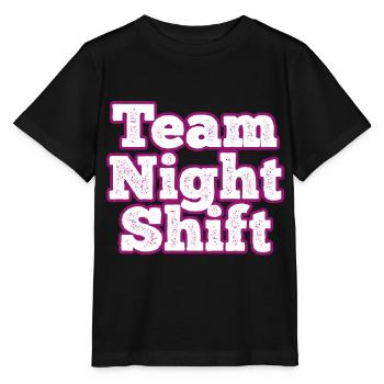 Équipe De nuit - T-shirt bio MINI CREATOR Stanley/Stella Enfant - noir - Devant - Mikhail (115cm)