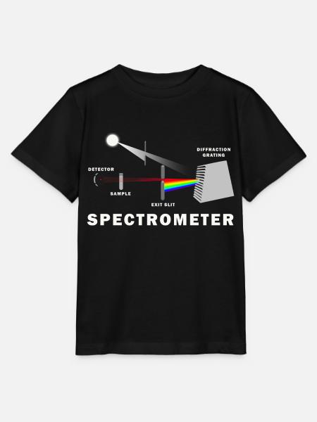 Wie funktioniert ein Spektrometer? - Stanley/Stella Kinder T-Shirt MINI CREATOR - Schwarz