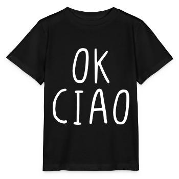 Ok Ciao - T-shirt bio MINI CREATOR Stanley/Stella Enfant - noir - Devant - Mikhail (115cm)
