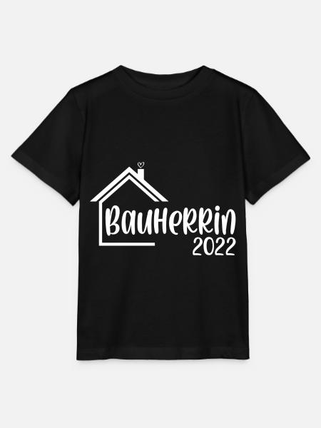 Bauherrin 2022 - Stanley/Stella Kinder T-Shirt MINI CREATOR - Schwarz