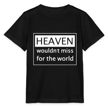 Christian Design Heaven, würde nicht fehlen für die - Stanley/Stella Kinder T-Shirt MINI CREATOR  - Schwarz - Vorne - Mikhail (115cm)