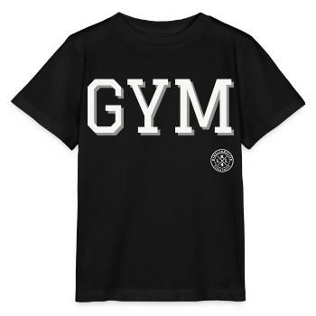 Gym - Stanley/Stella MINI CREATOR Kids’ T-Shirt - black - Front - Mikhail (115cm)