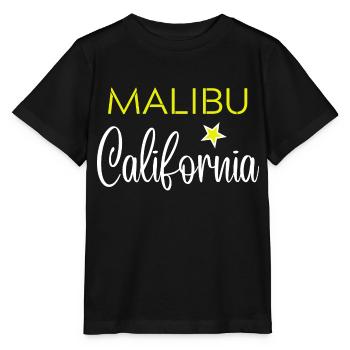 MALIBU California - T-shirt bio MINI CREATOR Stanley/Stella Enfant - noir - Devant - Mikhail (115cm)