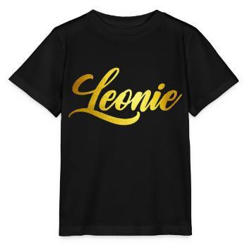 Léonie - T-shirt bio MINI CREATOR Stanley/Stella Enfant - noir - Devant - Mikhail (115cm)