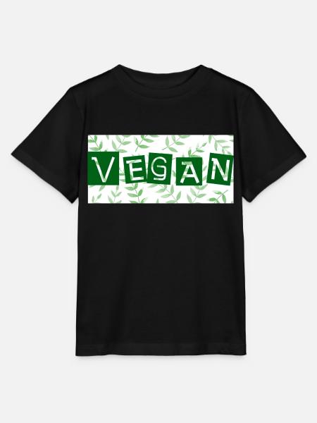 Vegan - VeganerIN - Veganismus - Stanley/Stella Kinder T-Shirt MINI CREATOR - Schwarz