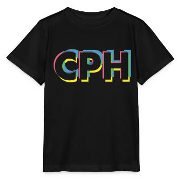 Copenhague - CPH - Copenhague - Dänemark - Danemark - T-shirt bio MINI CREATOR Stanley/Stella Enfant - noir - Devant - Mikhail (115cm)