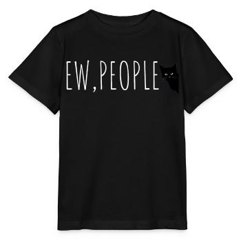 ew, people! - Stanley/Stella MINI CREATOR Kids’ T-Shirt - black - Front - Mikhail (115cm)