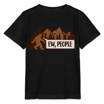 Bigfoot ew people Citation - T-shirt bio MINI CREATOR Stanley/Stella Enfant - noir - Devant - Mikhail (115cm)