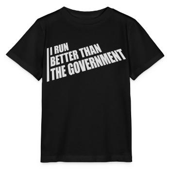 mieux fonctionner que le gouvernement - T-shirt bio MINI CREATOR Stanley/Stella Enfant - noir - Devant - Mikhail (115cm)