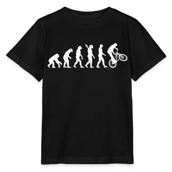 evolution bmx / evolution vélo - T-shirt bio MINI CREATOR Stanley/Stella Enfant - noir - Devant - Mikhail (115cm)