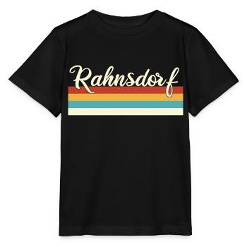 Rahnsdorf - Treptow - Köpenick - Berlin - Retro - Stanley/Stella Kinder T-Shirt MINI CREATOR  - Schwarz - Vorne - Mikhail (115cm)