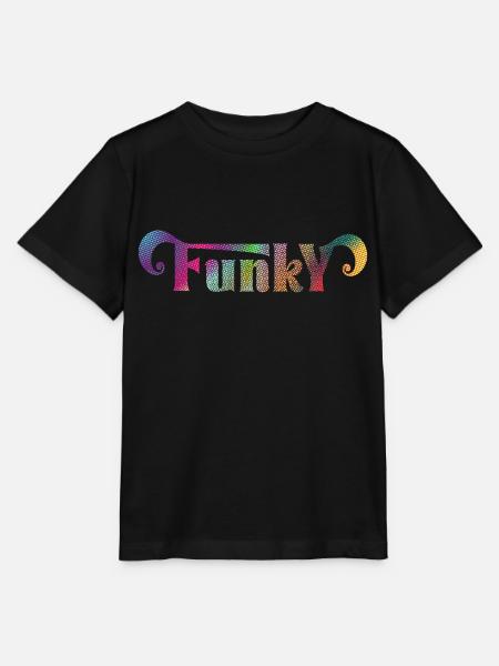 Funky - Stanley/Stella Kinder T-Shirt MINI CREATOR - Schwarz