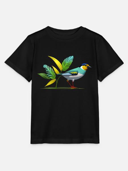 Vogel - Stanley/Stella Kinder T-Shirt MINI CREATOR - Schwarz
