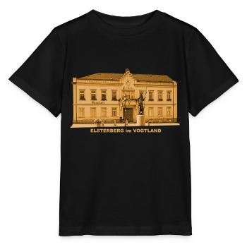 Elsterberg Town Hall Vogtland Saxony - Stanley/Stella MINI CREATOR Kids’ T-Shirt - black - Front - Mikhail (115cm)