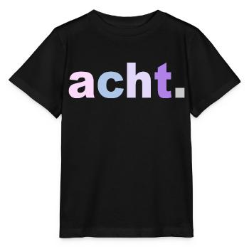 8. Geburtstag Acht Jahre alt Geschenk - Stanley/Stella Kinder T-Shirt MINI CREATOR  - Schwarz - Vorne - Mikhail (115cm)