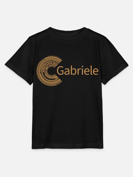 Für Gabriele - Stanley/Stella Kinder T-Shirt MINI CREATOR - Schwarz