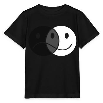 De bonne humeur ou de mauvaise humeur - T-shirt bio MINI CREATOR Stanley/Stella Enfant - noir - Devant - Mikhail (115cm)