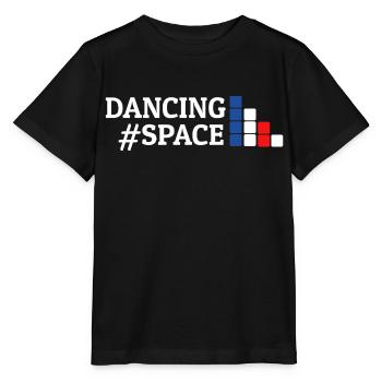 Dancing Dance Music - Stanley/Stella Kinder T-Shirt MINI CREATOR  - Schwarz - Vorne - Mikhail (115cm)