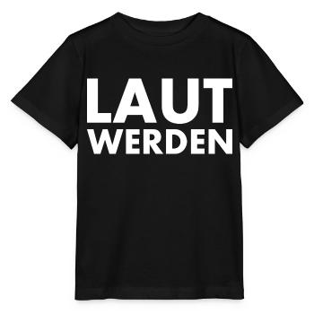 Laut werden - Stanley/Stella Kinder T-Shirt MINI CREATOR  - Schwarz - Vorne - Mikhail (115cm)